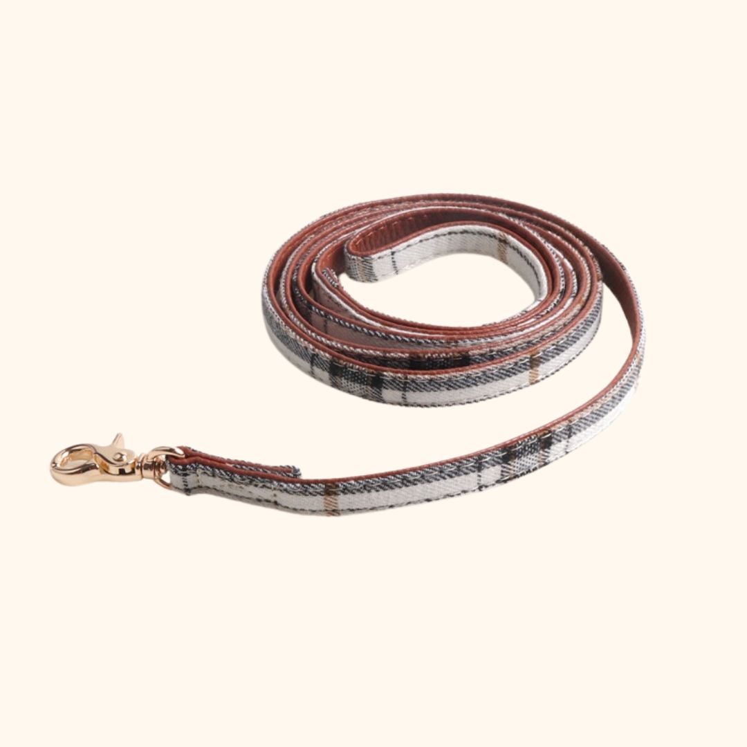 British-Style Suede Velvet Harness