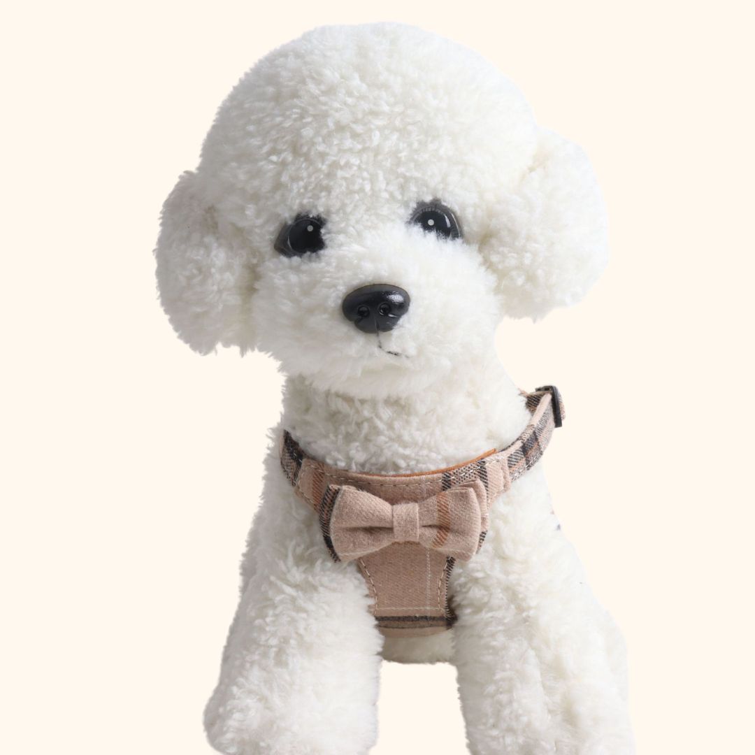 British-Style Suede Velvet Harness