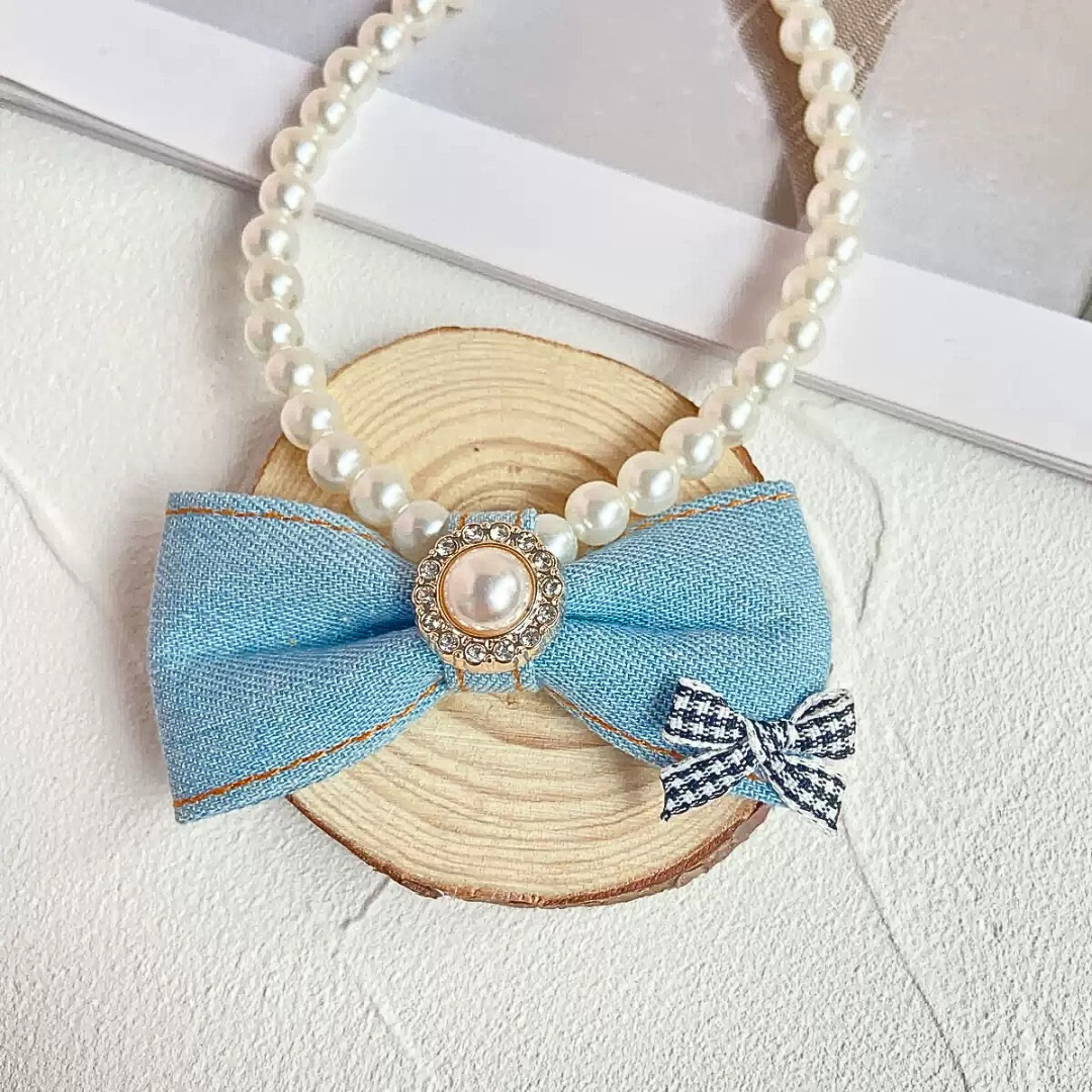 Denim Bowtie