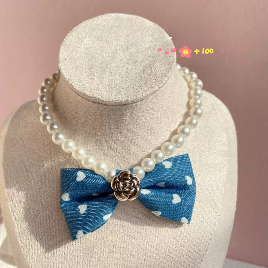 Denim Bowtie