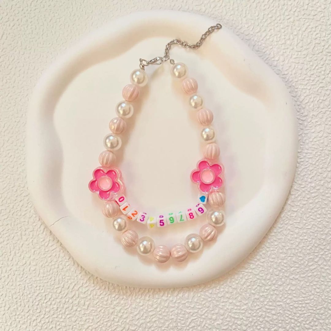 Spring Bloom ID Pet Necklace