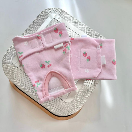 Strawberry Dog Heat Pants