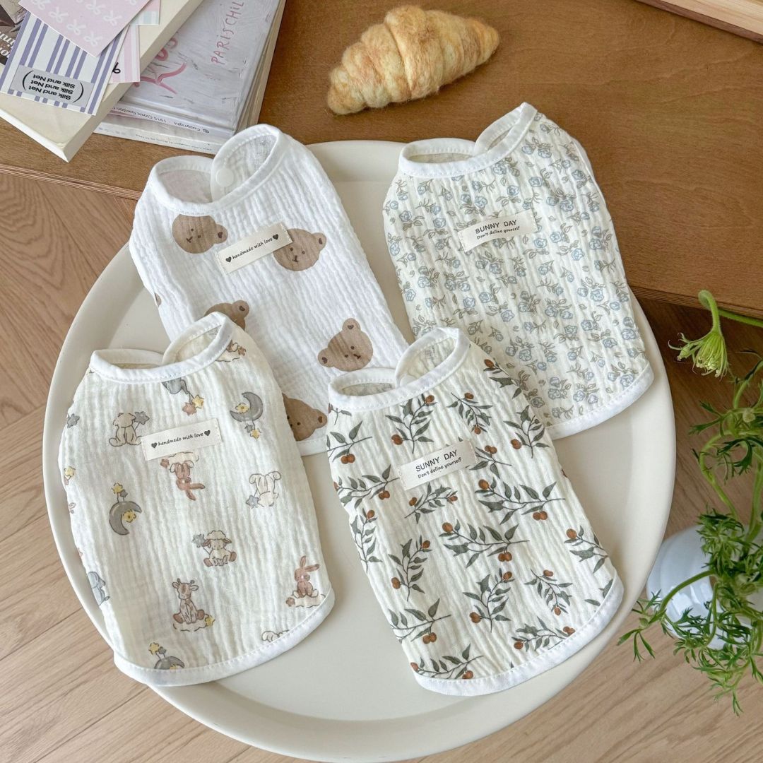 Summer Cotton Vest For Pets