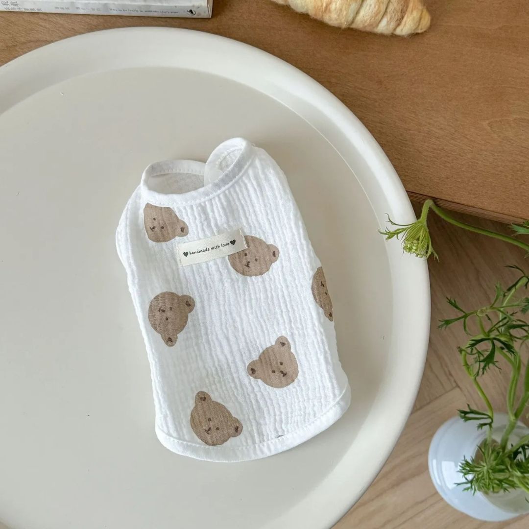 Summer Cotton Vest For Pets
