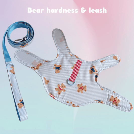 Teddy Stripes Pet Harness