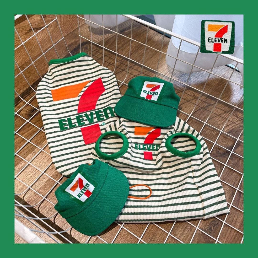 7-Eleven Cosplay Pet Costume Set