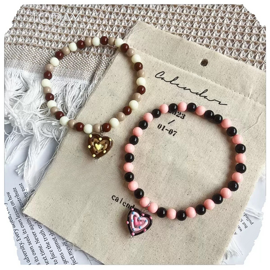 Caramel Pudding Pet Necklace