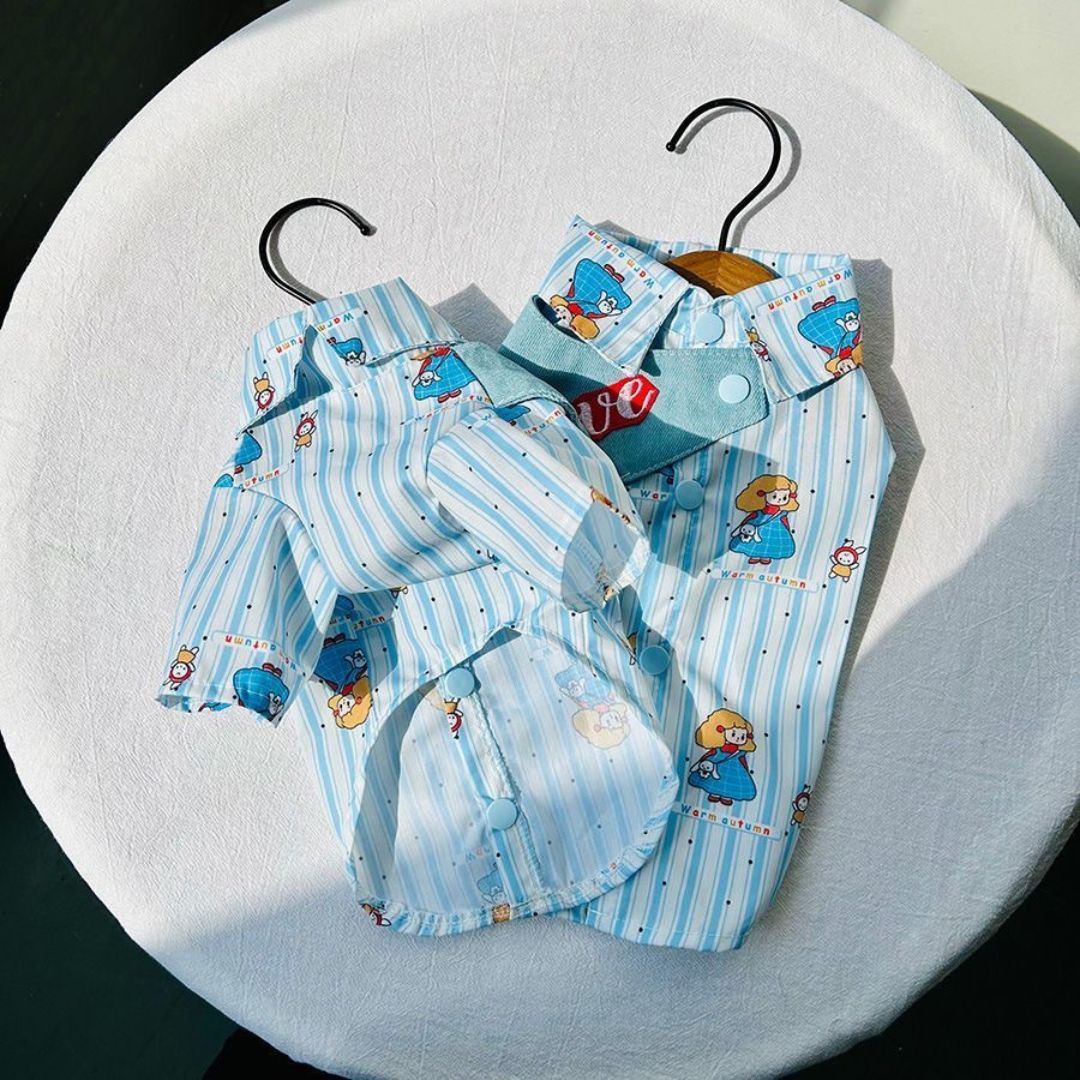 Handmade Denim Patchwork Summer Dog Jacket
