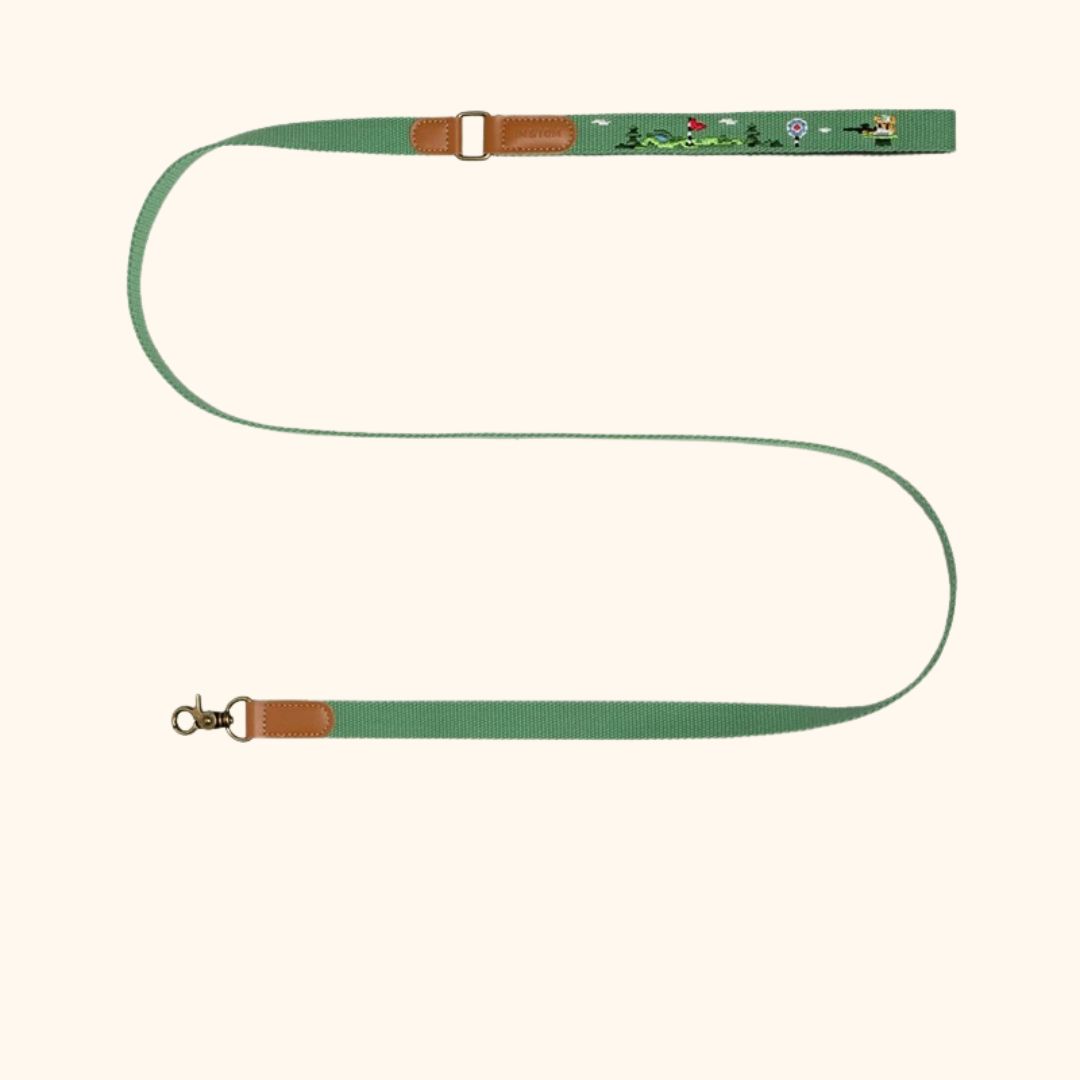 Adventure Series Embroidered Pet Collar & Leash Set