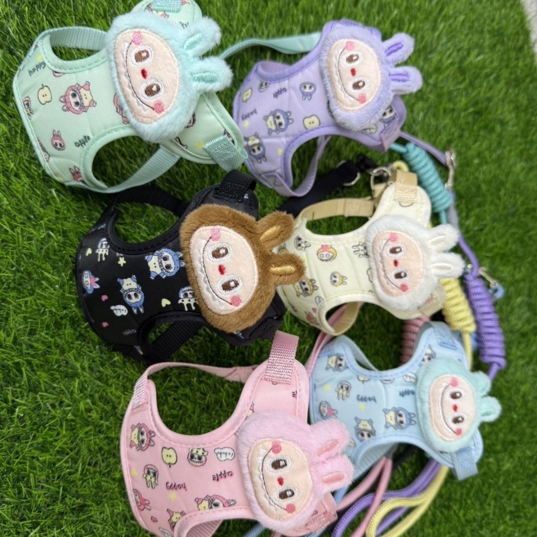 Whimsy Monster Pet Harness Set