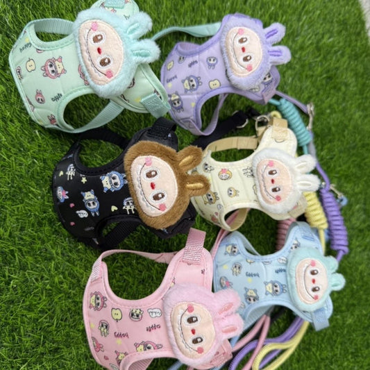 Whimsy Monster Pet Harness Set