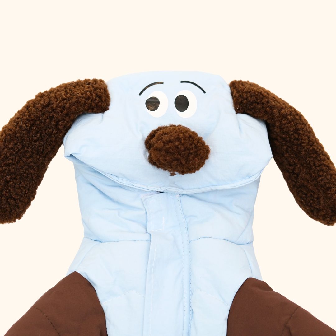 Puppy Ear Hooded Pet Winter Jacket