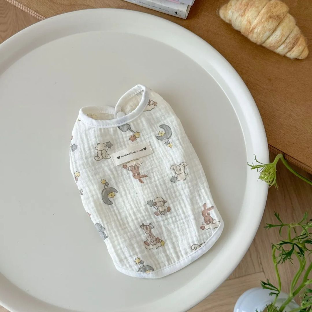 Summer Cotton Vest For Pets