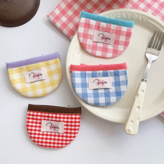 Plaid Pet Bib
